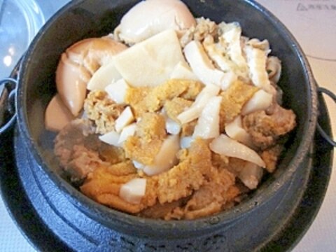 函館海鮮めし☆　南部鉄釜で「ウニ釜飯」